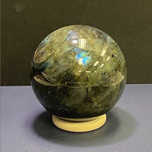 Labradorite Sphere Blue Flash - Select
