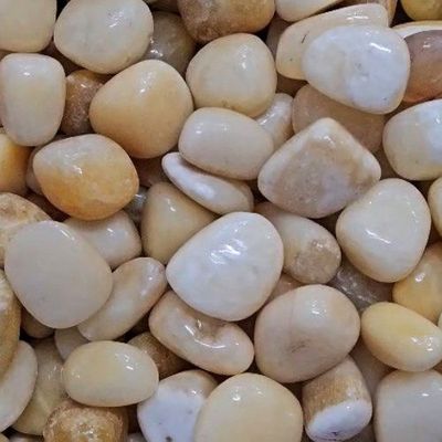 Calcite Yellow Tumbled Stone .75" -1"