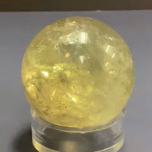 Citrine Sphere High Quality w/ Rainbows - Select