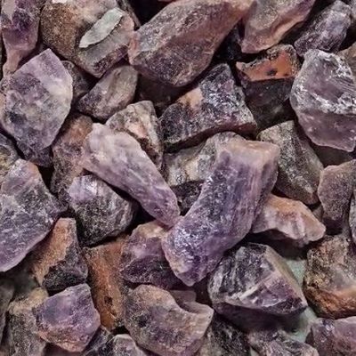 Amethyst Red Rough 1"-1.25"