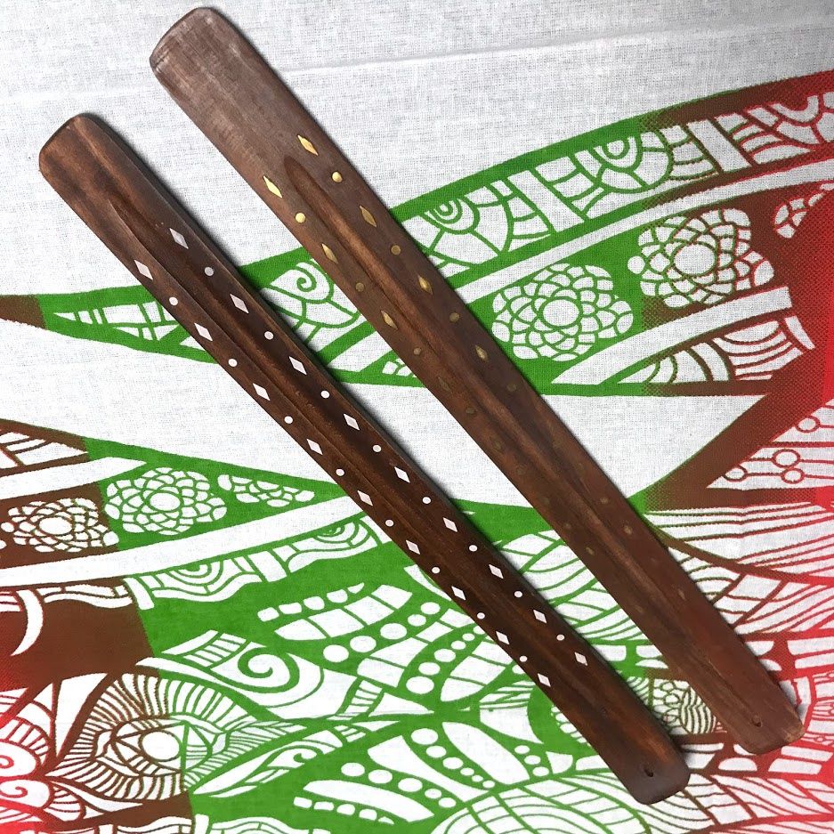 Big Stick Wood Incense Burner 19&quot;
