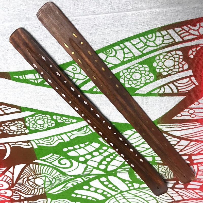 Big Stick Wood Incense Burner 19&quot;