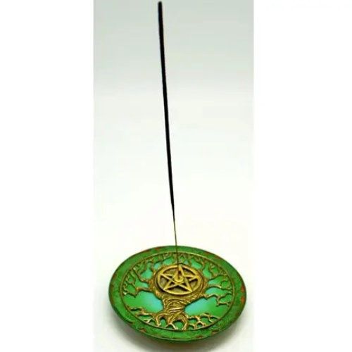 Incense Burner Tree of Life Round