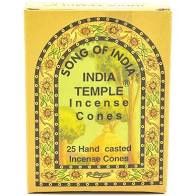 India Temple Incense Cones 25/box