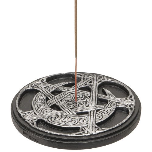 Triple Moon Celtic Incense Burner 4.5&quot;