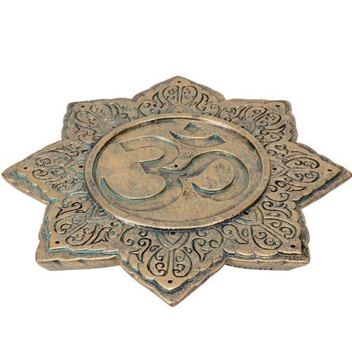 Om Incense Burner 5&quot; x 5&quot;