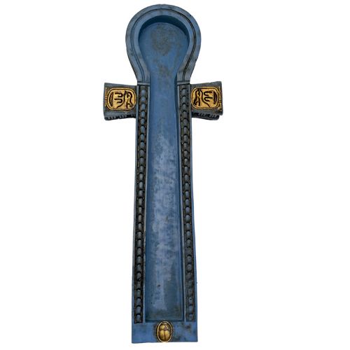 Egyptian Ankh Incense Burner 9.5&quot;