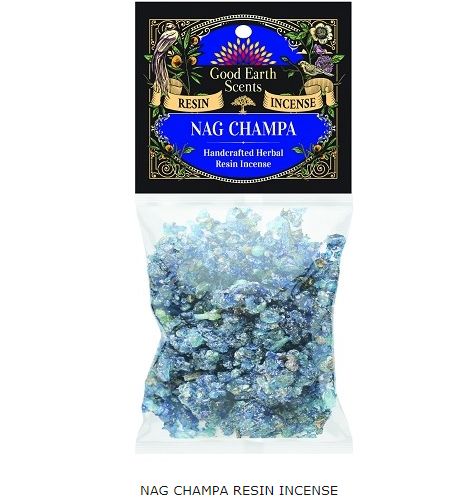 Nag Champa Resin - Good Earth Soul Sticks Scents Resin Incense