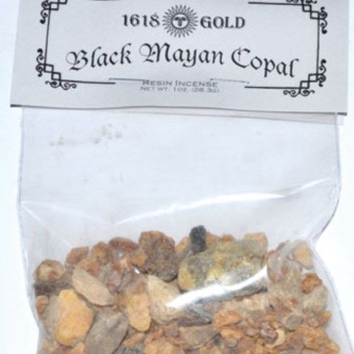 Copal Black Mayal Granular Resin Incense 1 Oz
