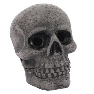 Incense Grey Black Burner Skull