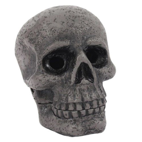 Incense Grey Black Burner Skull