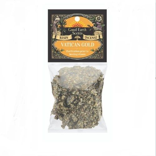 Vatican Gold Resin - Good Earth Scents Resin Incense