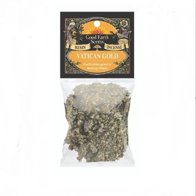 Vatican Gold Resin - Good Earth Scents Resin Incense