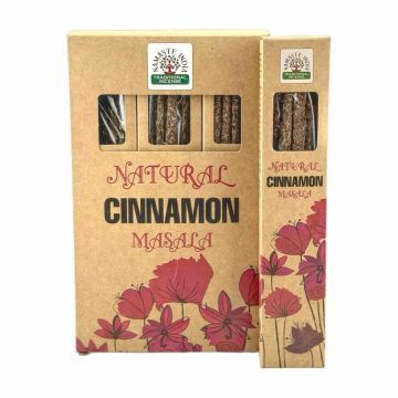 Natural Smudge Incense Sticks - 30 Gram (8-10 Sticks), Scent: Cinnamon