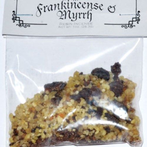 Frankincense &amp; Myrrh Resin Incense 1 Oz