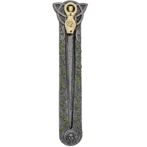 Spiral Goddess Incense Burner 9.75&quot;