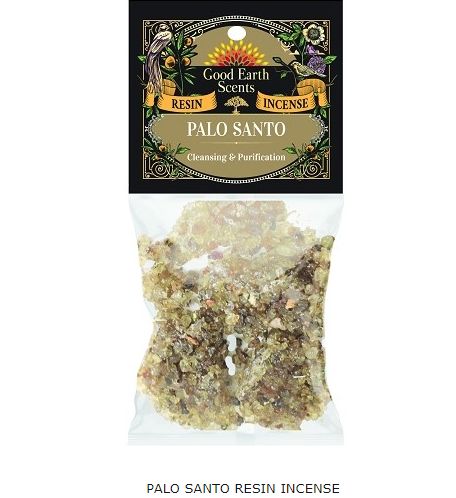 Palo Santo Resin - Good Earth Scents Resin Incense