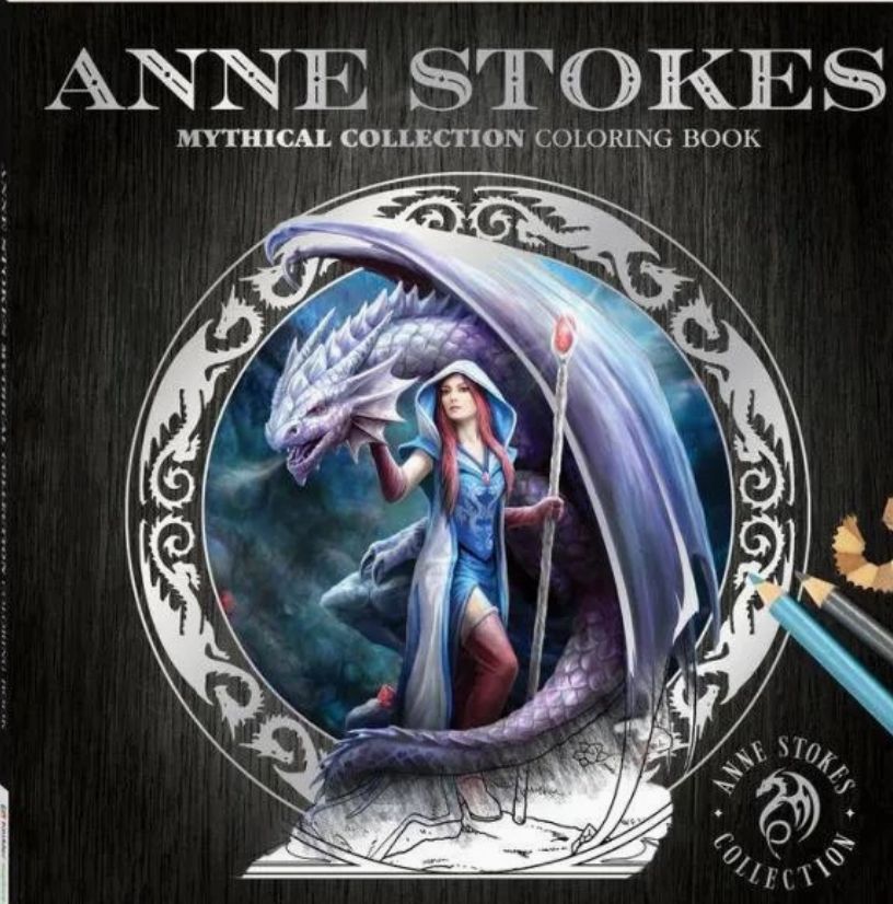 Anne Stokes Mythical Collection Coloring Book