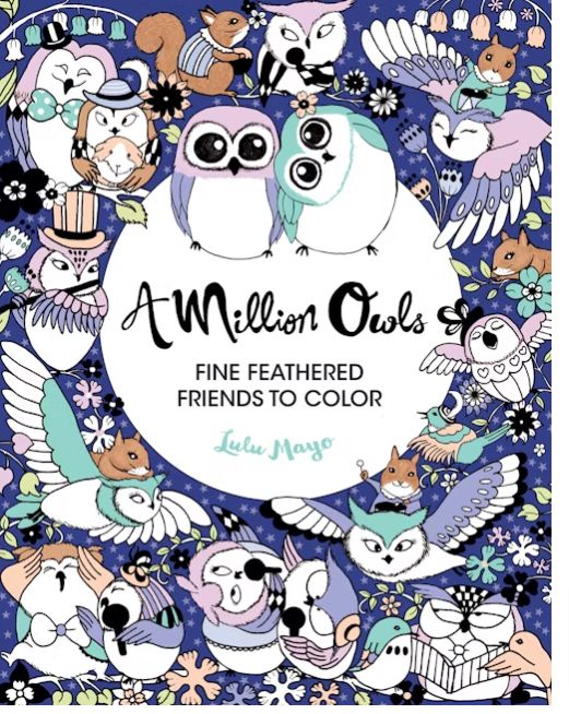 Million Owls Coloring Book