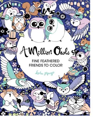 Million Owls Coloring Book