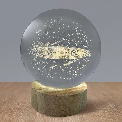Solar System Night Light - Crystal Ball