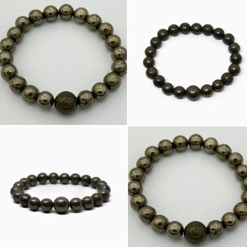 Bracelets Pyrite Wrist Mala 8mm