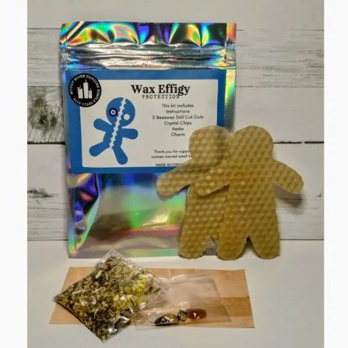 Beeswax Effigy Poppet Kit, Type: Protection
