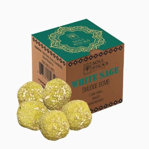 Smudge Bombs W/ Burners, Type: White Sage