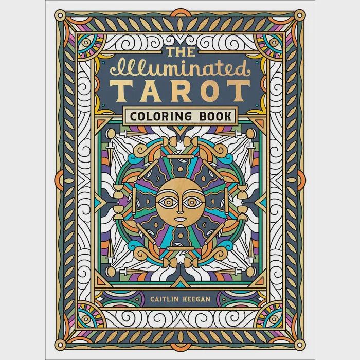 Illuminated Tarot Coloring Book