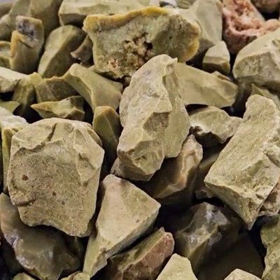 Opal Green Rough Stone .75"-1.25"
