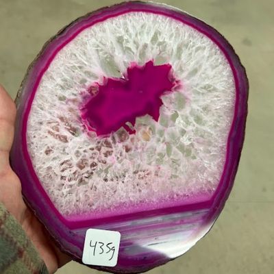Agate Slice Large Assorted Styles - Select