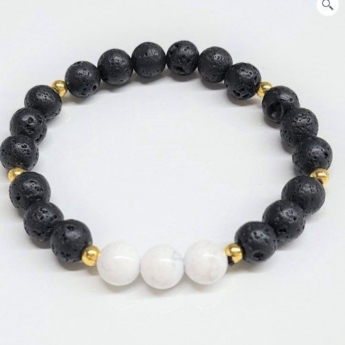 GB 8mm Howlite / Lava
