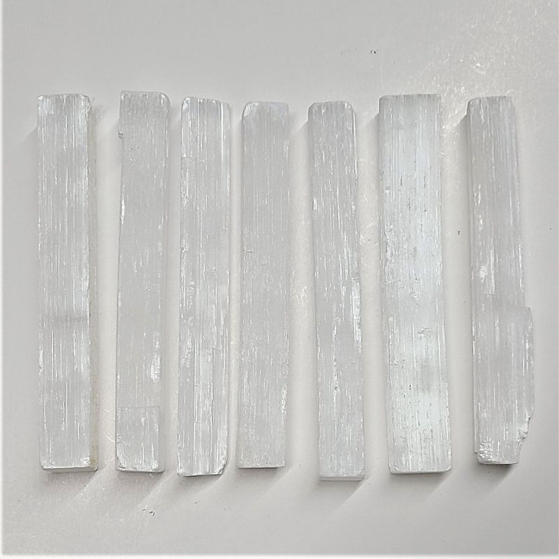 5&quot; Selenite Sticklet white
