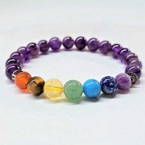Bracelets 8mm Chakra - Select