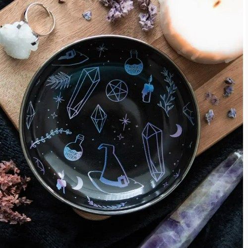 Crystal  Witch Trinket Dish