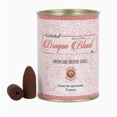 Goloka Incense Backflow Cones 24/box