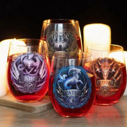 Elemental Stemless Wine Glasses