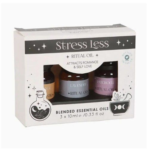 Stress Less Ritual Essential Oils Set Of 3