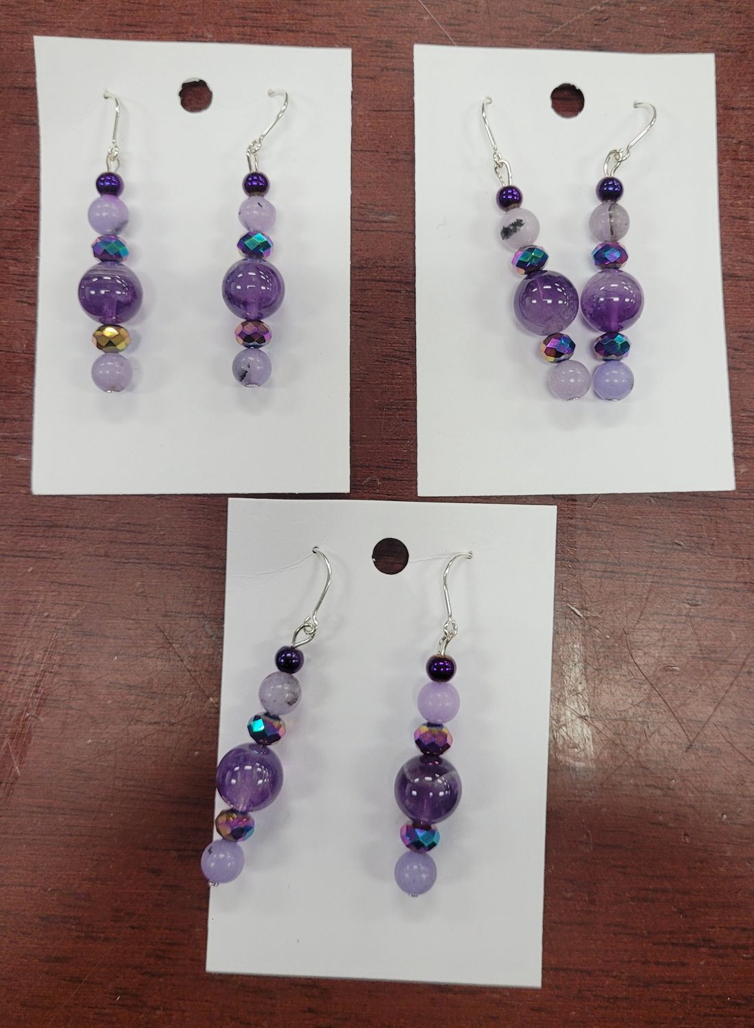 Earring Amethyst
