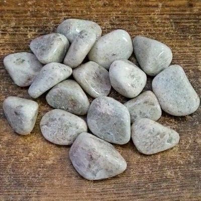 Aventurine White Tumbled Stone 1"-1.25"