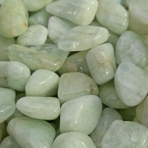 Aquamarine Green Tumbled Stone .75&quot;-1&quot;