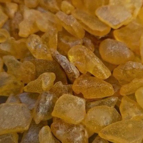 Amber Gold Tumbled Stone .25&quot;-.5&quot;