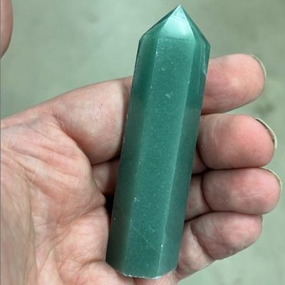 Aventurine Green Tower 2.5-3.5"