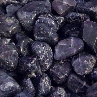 Iolite Tumbled Stone .75"-1"