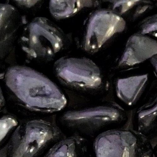 Diopside Black Star Tumbled Stone .5&quot;-.75&quot;