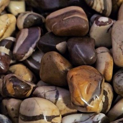 Jasper Marble Tumbled Stone .5"-1"