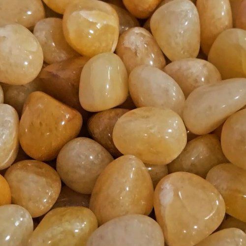 Quartz Orange Tumbled Stone .5"-.75"