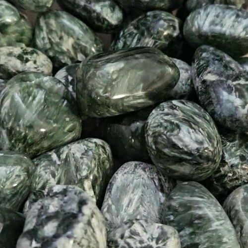 Seraphinite Tumbled Stone High Quality 1&quot;