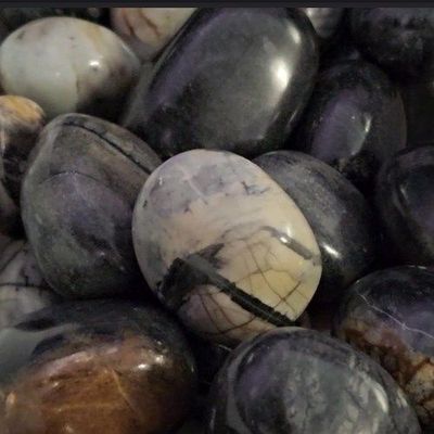 Jasper Picasso Tumbled Stone 1"-1.5"