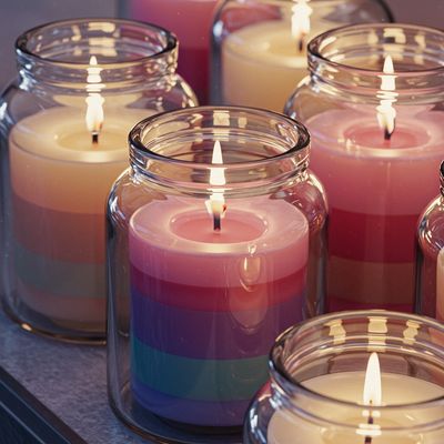 Candle Glass Jar